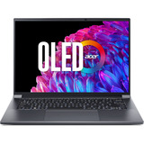 Acer Swift X 14 OLED (SFX14-72G-50P2), Notebook grau, Intel® Core™ Ultra 5 125H, NVIDIA GeForce RTX 3050, 32 GB LPDDR5X, 1 TB (1 TB SSD), Windows 11 Pro