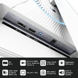 Arozzi Nova 24T1K200, Gaming-Monitor 61 cm (23.8 Zoll), weiß, FullHD, IPS, HDMI, DP, Adaptive-Sync, HDR, 200Hz Panel