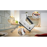 Bosch Handmixer ErgoMixx MFQ37470 weiß/grau, 750 Watt, mit Mixfuß