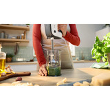 Bosch Home Handmixer ErgoMixx MFQ37470 weiß/grau, 750 Watt, mit Mixfuß
