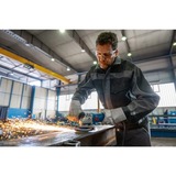Bosch Professional Winkelschleifer GWS 12-125 Professional blau, 1.200 Watt, inkl. SDS-Überwurfmutter