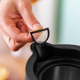 Cecotec ThermoSense 400 Black Woody Electric Kettle, Wasserkocher schwarz/holz, 3.000 Watt, 1,7 Liter