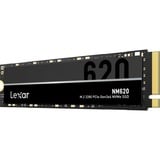 Lexar NM620 512 GB, SSD PCIe 3.0 x4, NVMe 1.4, M.2 2280