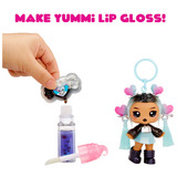 MGA Entertainment Yummiland Lip Gloss Doll Sour Sweeties - Nina Heartpop, Puppe 