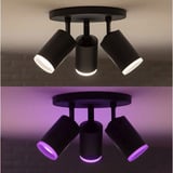 Philips HUE White & Color Ambiance Fugato 3er-Spot, LED-Leuchte weiß