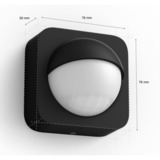 Philips Hue Outdoor Sensor, Bewegungsmelder schwarz