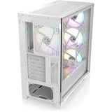 RAIJINTEK AGOS MAX-MS4, Tower-Gehäuse weiß, Tempered Glass