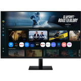SAMSUNG Smart AI Monitor S32FM700UU, LED-Monitor 80 cm (32 Zoll), schwarz, UltraHD/4K, VA, HDR, Fernbedienung, Lautsprecher