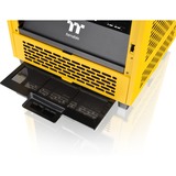Thermaltake The Tower 200 Bumblebee, Tower-Gehäuse dunkelgelb, Tempered Glass