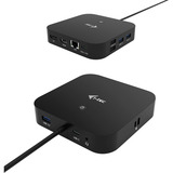 i-tec USB-C HDMI DP Docking Station, Dockingstation USB-C, HDMI, DP, PD