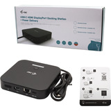 i-tec USB-C HDMI DP Docking Station, Dockingstation USB-C, HDMI, DP, PD
