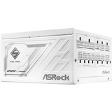 ASRock Steel Legend SL-1000GW, PC-Netzteil weiß, 1x 12-Pin High Power GPU, 3x PCIe, Kabelmanagement, 1000 Watt