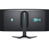 Alienware Alienware AW3423DWF, Gaming-Monitor 86.4 cm (34 Zoll), schwarz, QD-OLED, Curved,  FreeSync Premium Pro, 165Hz Panel