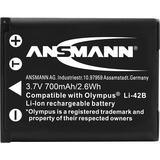 Ansmann A-Oly Li 42B, Kamera-Akku entspricht Olympus Li 42 B