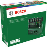 Bosch Heimwerken & Garten Schraubendreher Set Mixed, 39-teilig grün/schwarz, mit praktischem Gestell