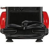EINHELL Kompressor TC-AC 190/6/8 OF Set rot/schwarz, 1.200 Watt, Reifen-Füllgerät, Druckluftschlauch