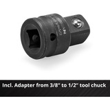 EINHELL Power X-Change Akku-Ratschenschrauber TE-RW 18/60 Li-Solo, 18Volt rot/schwarz, ohne Akku und Ladegerät, 3/4", nutzbar als Handratsche