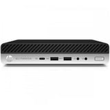 HP EliteDesk 800 G4 DM Generalüberholt, Mini-PC schwarz/silber, Windows 11 Pro 64-Bit