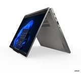Lenovo ThinkPad L13 2-in-1 AMD G6 (21RD0011GE), Notebook grau, AMD Ryzen 5 PRO 215, AMD Radeon 740M, 32 GB LPDDR5X, 512 GB (512 GB SSD), Windows 11 Pro