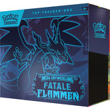  Pokémon-TCG: Mega-Entwicklung - Fatale Flammen - Top-Trainer-Box, Sammelkarten 
