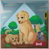 Ravensburger CreArt Do it together - Hunde, Malen 