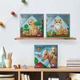 Ravensburger CreArt Do it together - Hunde, Malen 