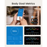 Renpho Elis Nova , Waage schwarz, Bluetooth, WLAN