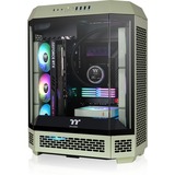 Thermaltake The Tower 600 Matcha Green, Tower-Gehäuse hellgrün, Tempered Glass x 3