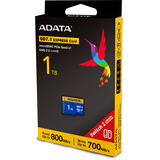 ADATA Premier Extreme microSDXC SD7.1 1 TB, Speicherkarte blau/gelb, SD7.1 Express, UHS-I U3, Class 10, V30, Nintendo Switch 2 Ready