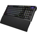 ASUS ROG Azoth 96 HE, Gaming-Tastatur schwarz, DE-Layout, ROG HFX V2