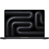 Apple MacBook Pro (14") 2024 CTO, Notebook schwarz, 16 GB, 512 GB (512 GB SSD), M4, MacOS, Griechisch
