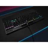 Corsair K70 RGB PRO, Gaming-Tastatur schwarz, DE-Layout, Cherry MX RGB Red