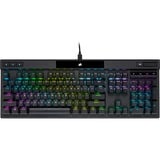 Corsair K70 RGB PRO, Gaming-Tastatur schwarz, DE-Layout, Cherry MX RGB Red