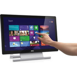 Dell S2240T Generalüberholt, LED-Monitor 54.6 cm (21.5 Zoll), schwarz/silber, FullHD, VA, Touchscreen, HDMI, DVI-D, VGA