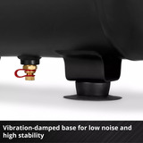 EINHELL Kompressor TC-AC 190/24/8 I OF schwarz, 1.100 Watt