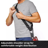 EINHELL Professional Akku-Laubbläser GP-LB 36/230 Li E BL-Solo, 36Volt (2x18V) rot/schwarz, ohne Akku und Ladegerät