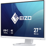 EIZO EV2740S FlexScan, LED-Monitor 68.5 cm (27 Zoll), weiß, UltraHD/4K. IPS, USB-C, HDMI, DP, USB-Hub