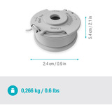GARDENA Ersatzfadenspule 5412-20, Mäh-Faden für Akku-Rasentrimmer EasyTrim 25/18V P4A