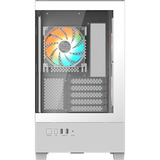 GIGABYTE C201 Panoramic Ice, Tower-Gehäuse weiß, Tempered Glass x 2