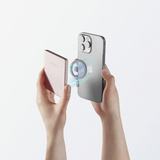 Intenso Magnetic Wireless Powerbank MW5000 Rosé rosa, 5.000 mAh, MagSafe, PD