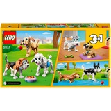 LEGO 31137 Creator 3-in-1 Niedliche Hunde, Konstruktionsspielzeug 