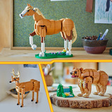 LEGO 31166 Creator 3-in-1 Prächtiges Ross, Konstruktionsspielzeug 