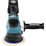 Makita Akku-Exzenterpolierer DPO600Z, 18Volt, Poliermaschine blau/schwarz, ohne Akku und Ladegerät