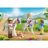 PLAYMOBIL 71846 Princess Magic Kutschfahrt mit Prinzessin und Prinz, Konstruktionsspielzeug 