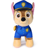 Spin Master Paw Patrol - Search & Rescue: Chase Plüsch in Search & Rescue Uniform, Kuscheltier 23 cm