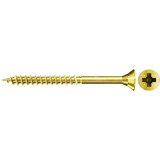 fischer Spanplattenschraube ClassicFast II 6,0x50 Senkkopf PZ 200 Stück, mit Teilgewinde