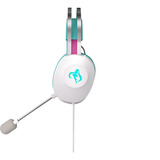 ASUS TUF Gaming H1 Gen II Hatsune Miku Edition, Gaming-Headset weiß/türkis, Kabelgebunden
