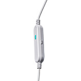 ASUS TUF Gaming H1 Gen II Hatsune Miku Edition, Gaming-Headset weiß/türkis, Kabelgebunden