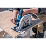 Bosch PRO Akku-Handkreissäge BITURBO GKS 18V-70 L Professional solo blau/schwarz, ohne Akku und Ladegerät, in L-BOXX