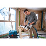 Bosch Professional PRO Akku-Handkreissäge BITURBO GKS 18V-70 L Professional solo blau/schwarz, ohne Akku und Ladegerät, in L-BOXX